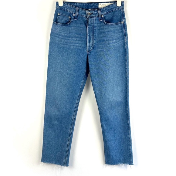 Rag and Bone New York • Nina High Rise Ankle Cut Cigarette Jeans • Size 28 - Picture 1 of 8